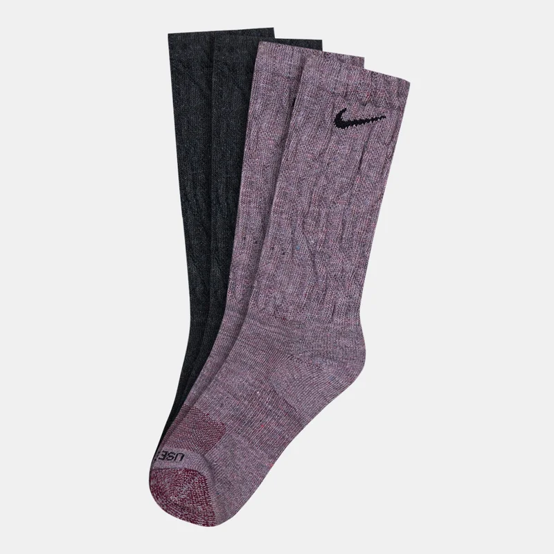 Nike Men's Everyday Plus Cushioned Crew Socks (2 Pack)