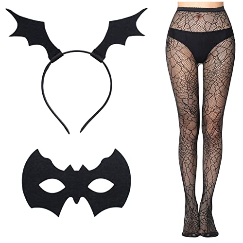Irtysh Adult Bat Wings Cloak Robe Hooded Cape Accessory for Dragon Vampire Witch Costume Cosplay Mask Ears Headband Socks set(L) - Image 4