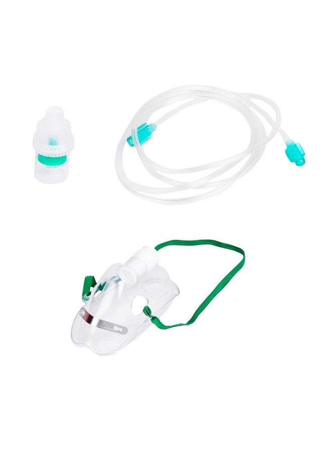 كونترول_دي طقم أقنعة للبالغين مع غرفة طبية لأنبوب الهواء وقناع للبالغين (شفاف) - Image 2