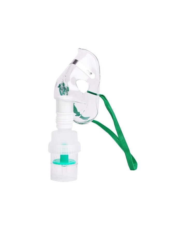 كونترول_دي طقم أقنعة للبالغين مع غرفة طبية لأنبوب الهواء وقناع للبالغين (شفاف) - Image 3