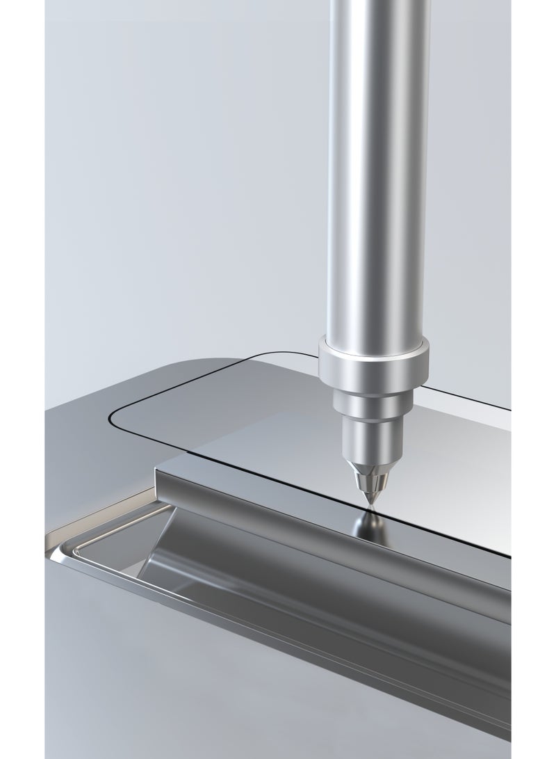 ديفيا استيكر حماية ايفون 17 آير ,شفاف, زجاج مقوى CSG عالي الجودة, يأتي مزودًا بأداة تركيب ذكية,واقي شاشة اصلي - Image 2
