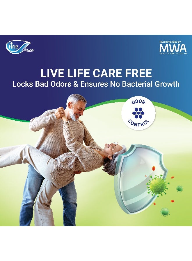 Fine Care Care Adult Incontinence Diaper  Pullups Large Size 100 140Cm 14 Diapers - Image 4