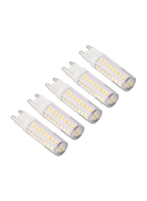 5Pcs 7W Dimmable G9 LED Light Bulb LED High Brightness Energy Saving Light Source G9 Bi Pin Bulb