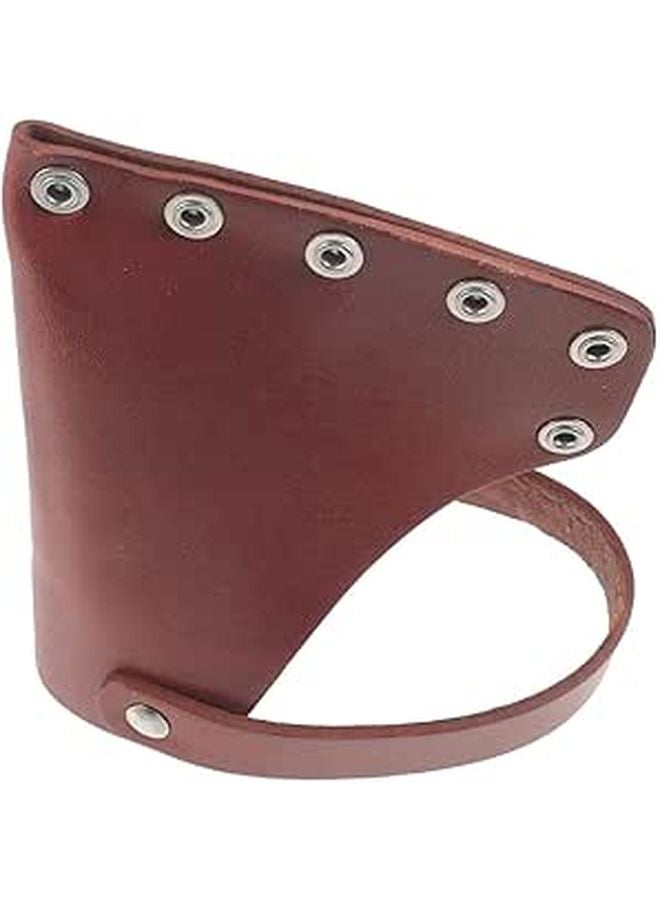 Leather Axe Cover Hatchet Case with Belt Loop Portable Tool Protector for Camping Outdoor - Image 1