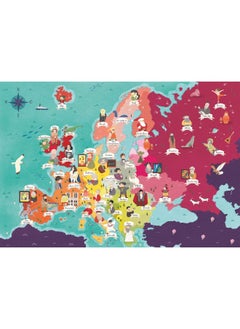 Clementoni Exploring Maps Great People In Europe Puzzle (250 Pieces)  - Image 2
