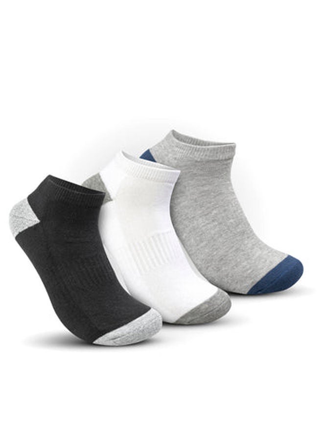 STITCH Men's Pack of 3 Half Terry Ankle Casual Socks - Image 1