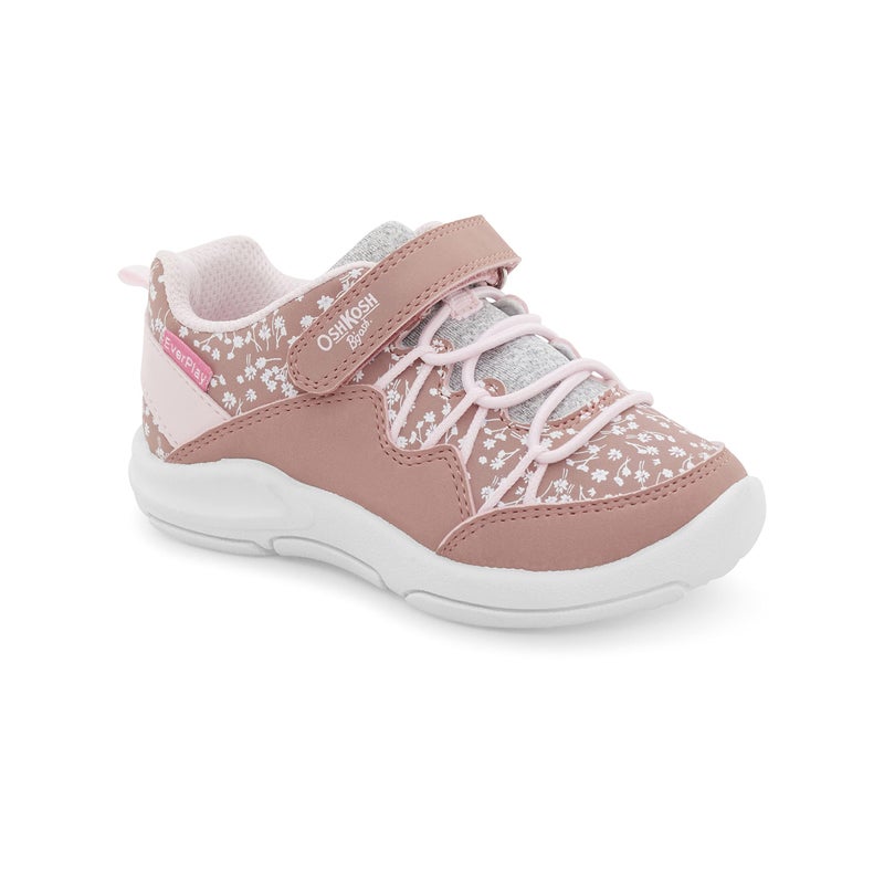OshKosh B'Gosh Girls Cycla Sneaker, Mauve - Image 1