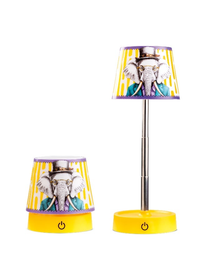 Egan Human Essence (ELEPHANT) LED Table Lamp , Home Decor Light , USB Rechargeable , Artistic Gift - Image 1