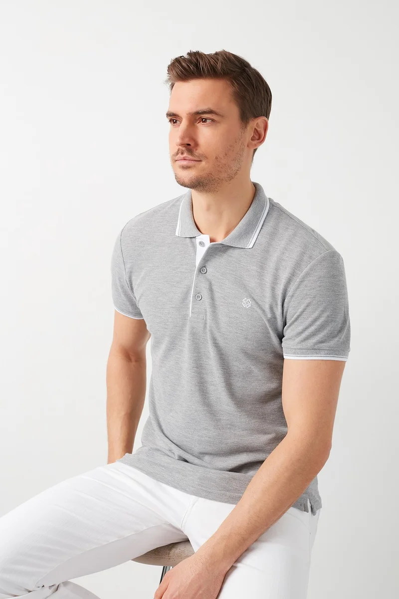 Buratti 100% Cotton Buttoned Polo T Shirt Men's POLO 5902118