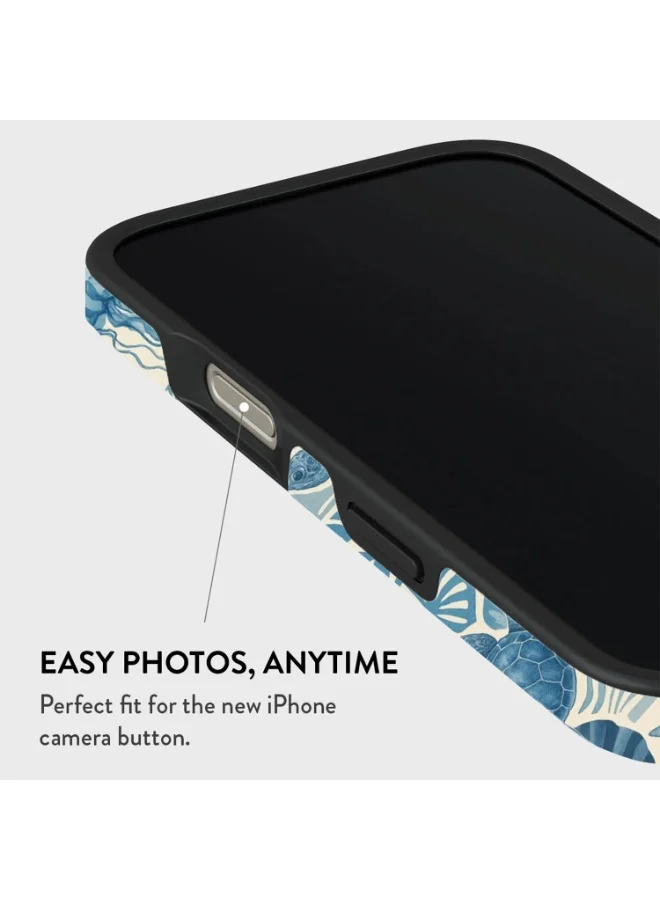 Mobcos iPhone 16 Pro Max Ocean Blueprint Mobcos iPhone 16 Pro Max Ocean Blueprint Premium Case Compatible with Hybrid Dual-Layer Hard Shell + Silicone Protection - Scratch-Resistant Shockproof Mobile Cover  | Best Price UAE