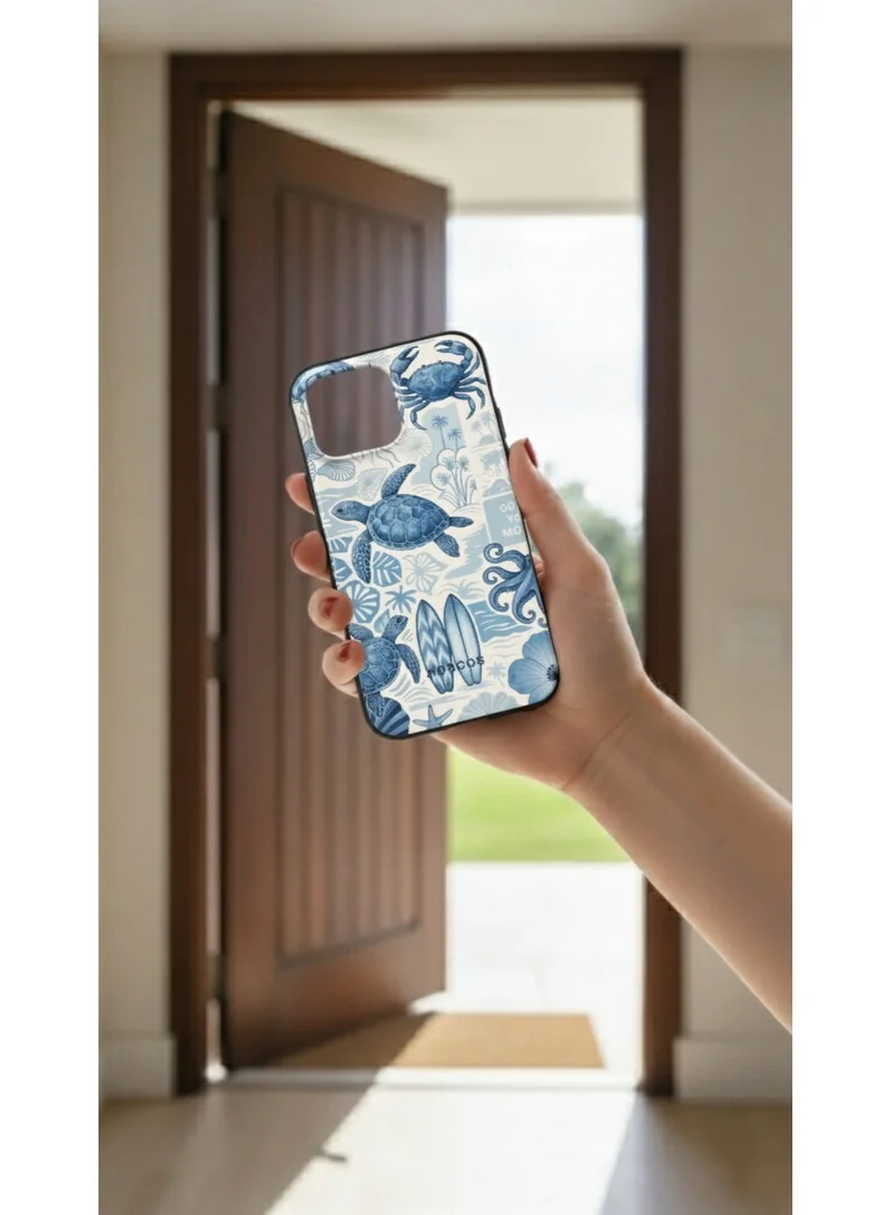 Mobcos iPhone 16 Pro Max Ocean Blueprint Mobcos iPhone 16 Pro Max Ocean Blueprint Premium Case Compatible with Hybrid Dual-Layer Hard Shell + Silicone Protection - Scratch-Resistant Shockproof Mobile Cover  | Best Price UAE