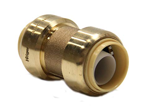 EFIELD (Pack of 10) EFIELD 1/2 Inch Push Fit Fitting Bundles to Connect Pex, Copper, CPVC -Tee "T" 2 Pieces, Elbow and Coupling 4 Pieces each, with a Disconnect Clip,(PF109) - Image 3