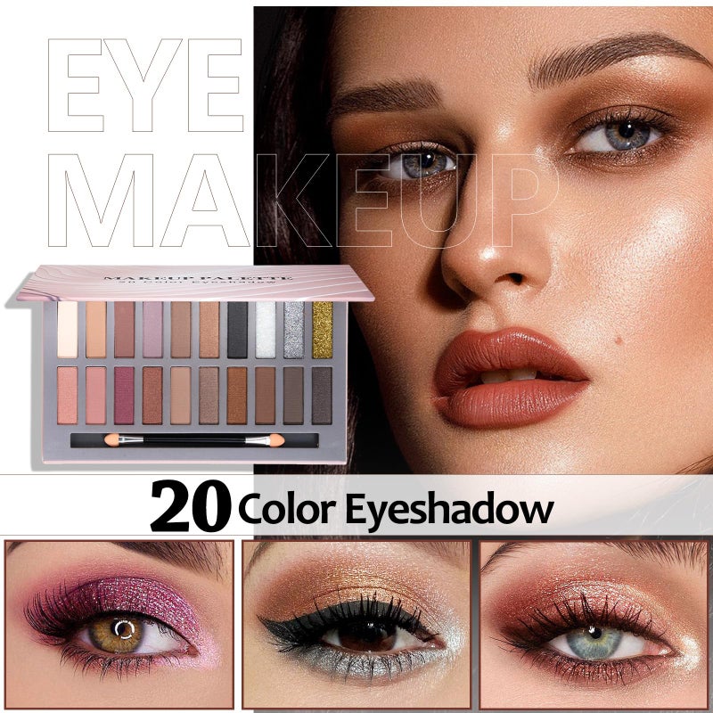 venshun Makeup Kit for Women Full Kit Makeup Sets for Teenagers Makeup Kits for Women Teen Girls Includes 20 Colors Eyeshadow Palette Foundation Make Up Set for Beginners - Image 5