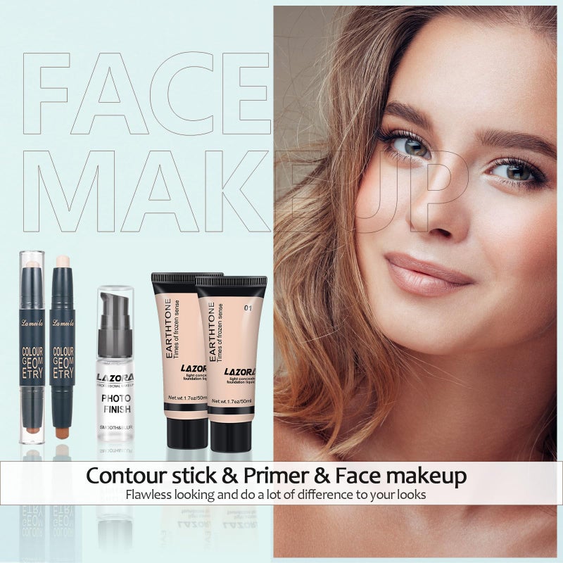 venshun Makeup Kit for Women Full Kit Makeup Sets for Teenagers Makeup Kits for Women Teen Girls Includes 20 Colors Eyeshadow Palette Foundation Make Up Set for Beginners - Image 2