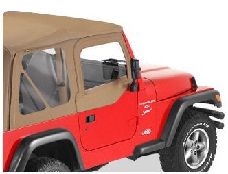Bestop Fabric Door Skins  Jeep 9706 Wrangler TJ Spice - Image 4