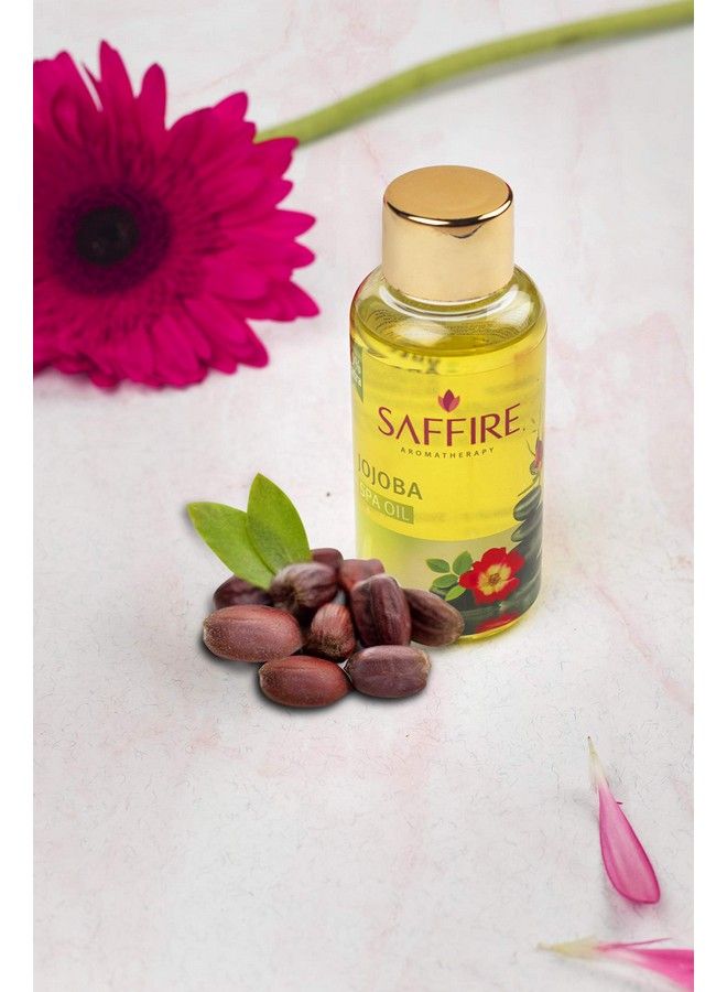 SAFFIRE زيت سبا الجوجوبا للعلاج العطري الطبيعي؛ زيت للشعر والبشرة؛ لبشرة مغذية؛ 55 مل - Image 4