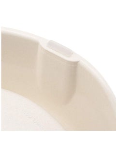 BECO Beco Bamboo Food And Water Pet Feeding Bowl Natural White  - Image 2
