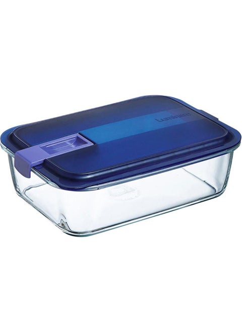 Luminarc Temp Easy Box Rectangular+Blue