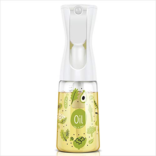 Mistifi Oliver Oil Sprayer for cooking, Spray bottle 6oz, Non-Aerosol Refillable Dispenser Oil Mister (set of 2) - Image 3