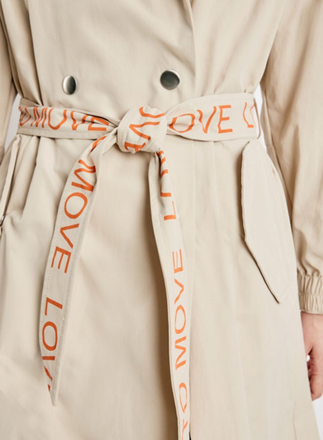 GERRY WEBER معطف ترنش مع حزام قابل للربط - Image 3