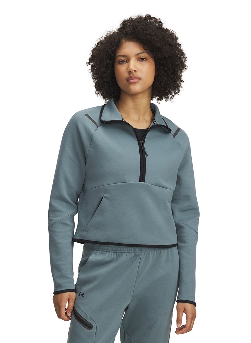 UNDER ARMOUR Unstoppable Fleece Half-Zip Sweatshirt - Image 1