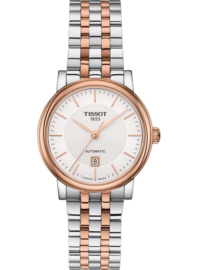 TISSOT Analogue Classic Silver Strap Women's Wrist Watches - T122.207.22.031.01 - Image 1