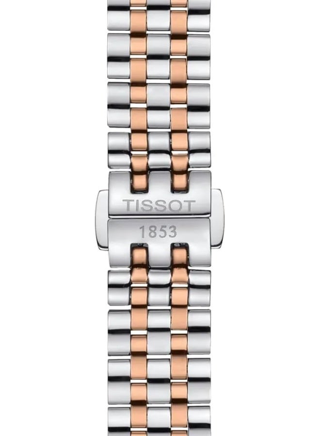 TISSOT Analogue Classic Silver Strap Women's Wrist Watches - T122.207.22.031.01 - Image 4