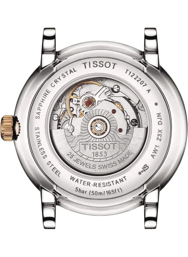 TISSOT Analogue Classic Silver Strap Women's Wrist Watches - T122.207.22.031.01 - Image 3