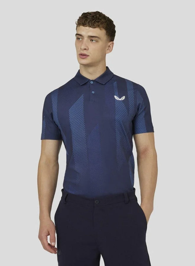 CASTORE Men'S Golf Printed Polo