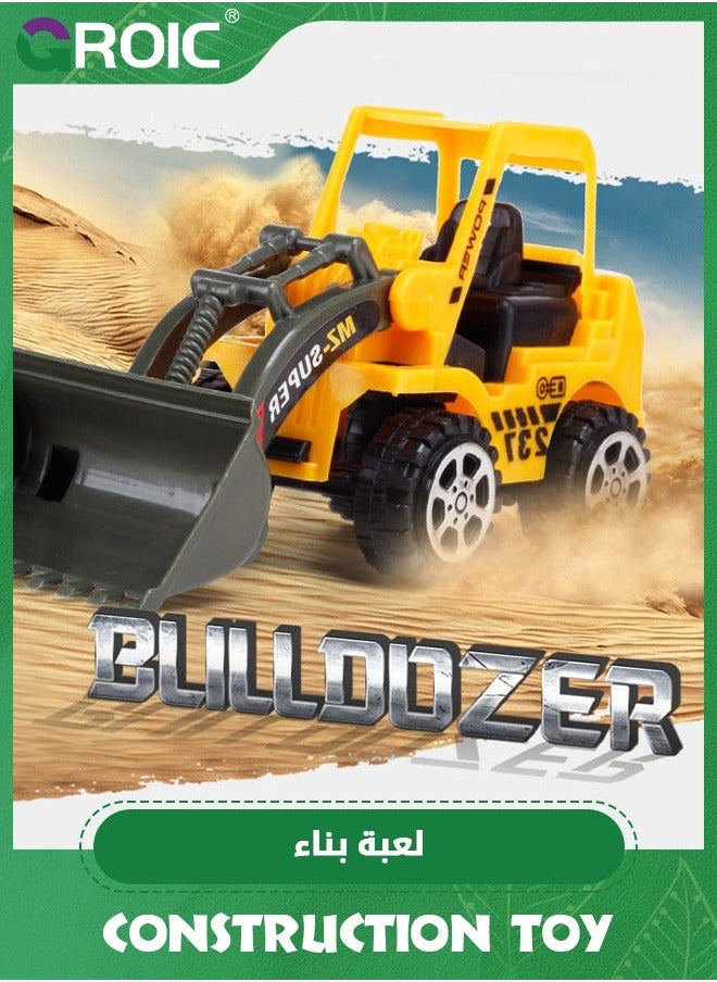 GROIC 36 PCS Construction Toys Car Toy,Small Vehicles with Signs,Small Truck Excavator Construction,Bulldozer,Roller,Excavator Toy  - Image 3