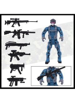 3 otters 12Pcs Army Men Toy Soldiers, Special Operation Soldier Military Action Figures Playset With Weapons Army Dogs For Kids Birthday  - Image 3