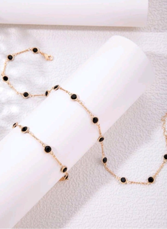 Luxury Jewellery Set For  Women Inlaid With Zirconia  - Image 3