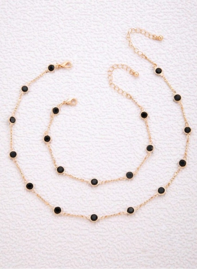 Luxury Jewellery Set For  Women Inlaid With Zirconia  - Image 2