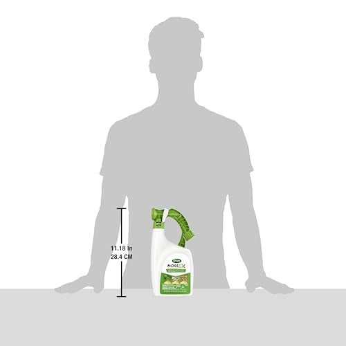 Scotts MossEx 3-in-1 Ready Spray, Kills Moss, Algae and Lichens, Fast Acting, Use on Lawns, Roofs, and Patios, 32 fl. oz. - Image 5