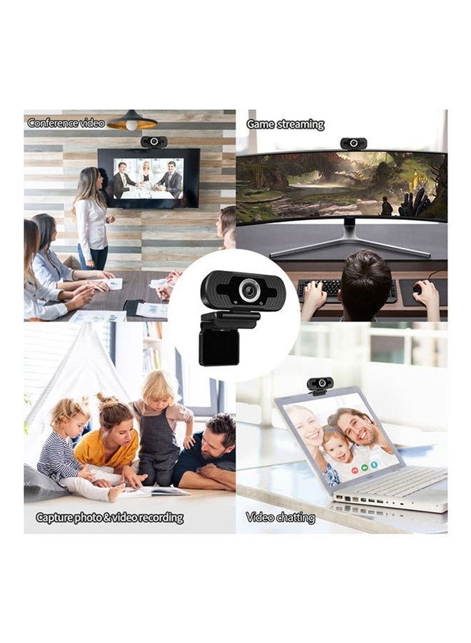 1080P Full HD Webcam with Built-in Noise-Cancelling Microphone – Auto Focus, Plug  Play USB Camera for Video Calls, Live Streaming  Recording - Image 5
