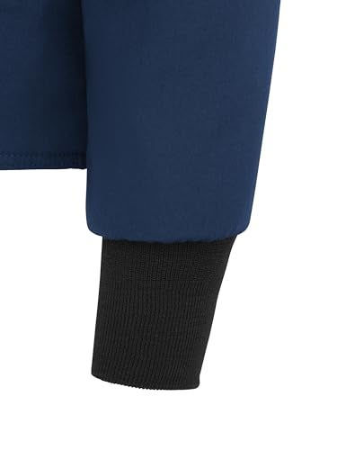 Bulwark FR Men's Midweight Nomex Flame Resistant Sleeved Jacket Liner, Navy, Small - Image 4