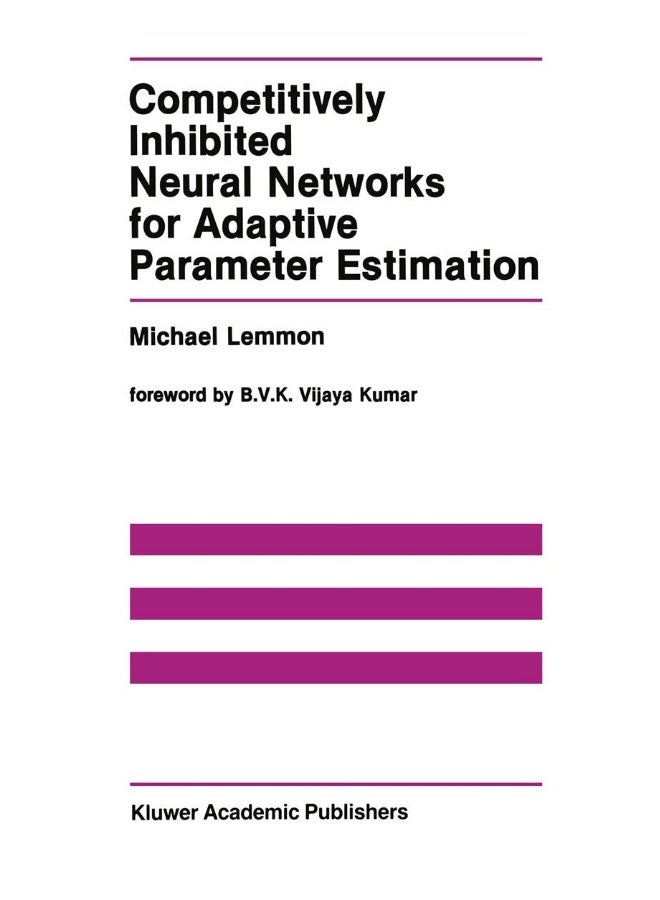 Competitively Inhibited Neural Networks for Adaptive Parameter Estimation