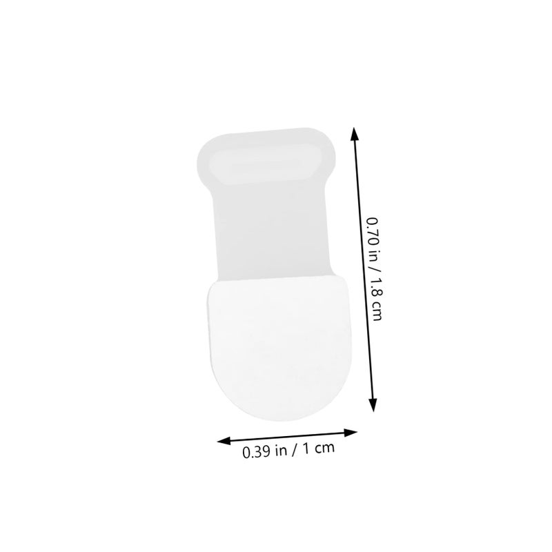 4Pcs Self Adhesive Micro USB Port Dust Plug Covers Black Easy Installation for Android Devices - Image 5