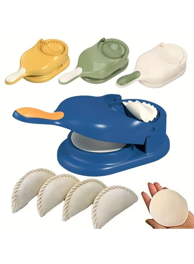 2 In 1 Manual Dumpling Maker And Tortilla Press Random Color Easy Diy Kitchen Gadget For Homemade Dumplings Corn Cakes And More Durable Plastic No Electricity Needed - Image 4