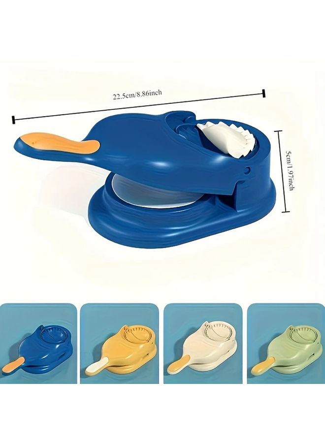 2 In 1 Manual Dumpling Maker And Tortilla Press Random Color Easy Diy Kitchen Gadget For Homemade Dumplings Corn Cakes And More Durable Plastic No Electricity Needed - Image 3