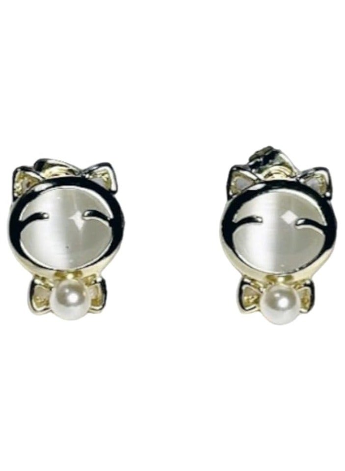 بونكا أقراط بونكا العصرية للفتيات والنساء تستحقها كل امرأة  حلق القط - Image 2