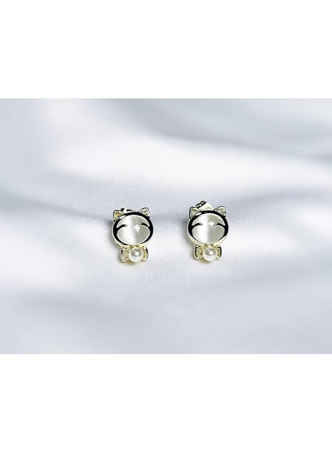 بونكا أقراط بونكا العصرية للفتيات والنساء تستحقها كل امرأة  حلق القط - Image 3