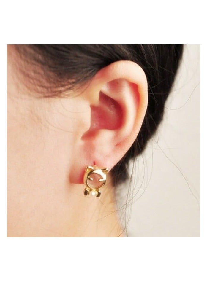 بونكا أقراط بونكا العصرية للفتيات والنساء تستحقها كل امرأة  حلق القط - Image 5