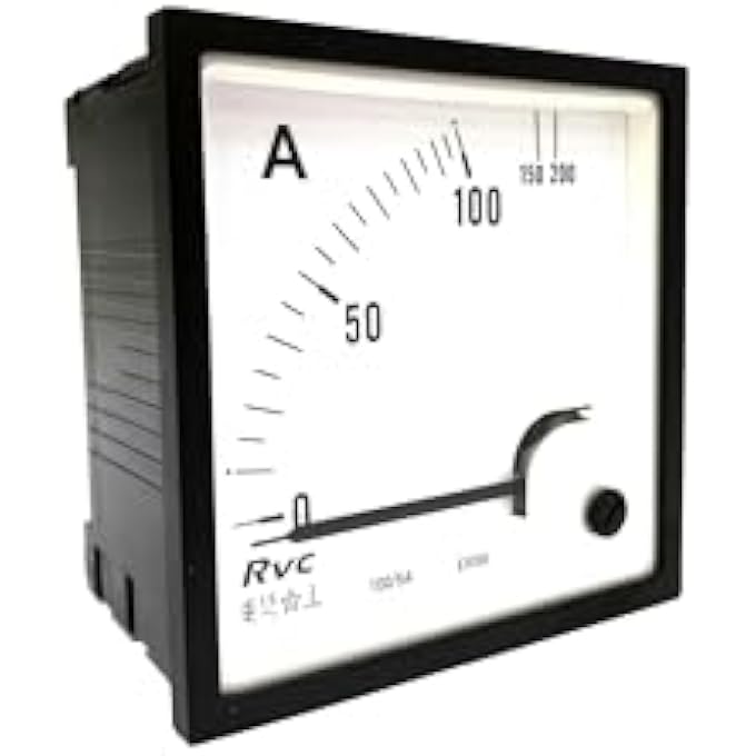 ريحني لوحة قياس التيار المتردد التناظرية 96 × 96 نوع Ct ثانوي 5 أمبير Eri96Esi96 Revalco Italy 86598Ut486 - Image 1