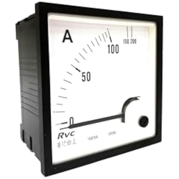 ريحني لوحة قياس التيار المتردد التناظرية 96 × 96 نوع Ct ثانوي 5 أمبير Eri96Esi96 Revalco Italy 86598Ut486 - Image 3