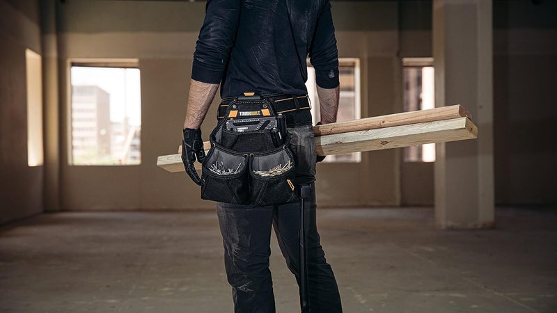 TOUGHBUILT – Compact Drill Holster, Heavy-Duty Tool Holster with ClipTech Hub, Adjustable Drill Strap, Bit Pockets, and Rugged 1680D Construction for Secure Jobsite Access - Image 3
