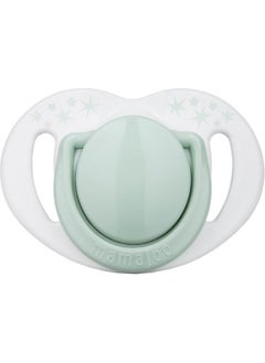 Mamajoo Sterilization & Storage Box Silicone Orthodontic Double Pacifier Powder Green / 12 Months +  - Image 5