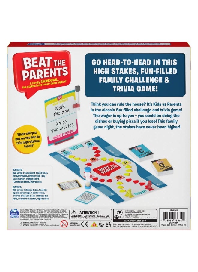 SPIN MASTER Beat The Parents Ultimate Family Showdown Board Game  - Image 1