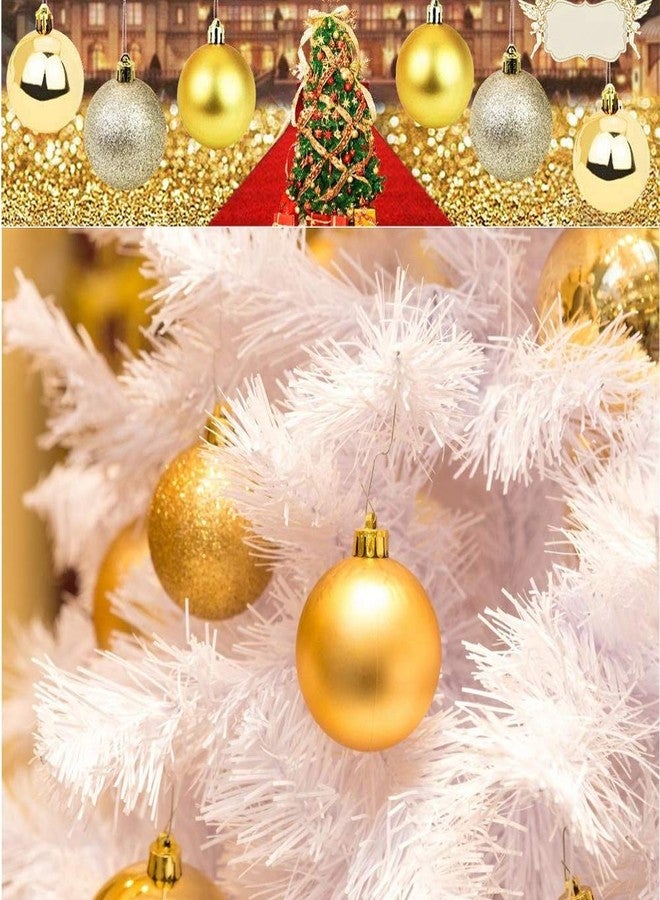 Orapink Christmas Balls Ornaments for Desktop Christmas Tree Decorations Baubles 24 Pieces 1.2 inch Mini Decorative Ball for Wedding Party (Gold) - Image 5