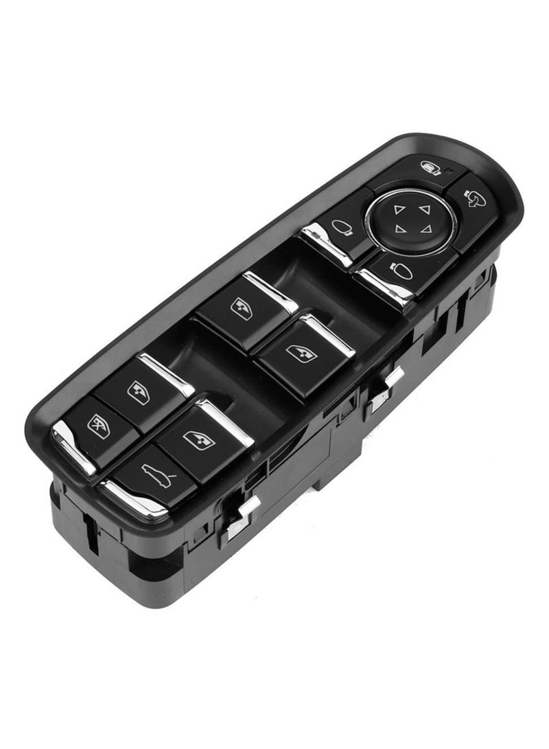 Master Power Window Switch, Front Driver Side Window Control Switch Power Master Window Switch Fit for Porsche Cayenne Model 2011 To 2016 Black Color - Image 4